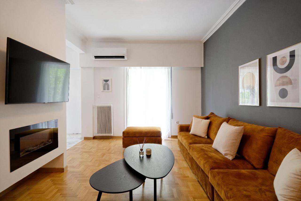 Elegant Big Apartment In Athens Center With Balcony Extérieur photo