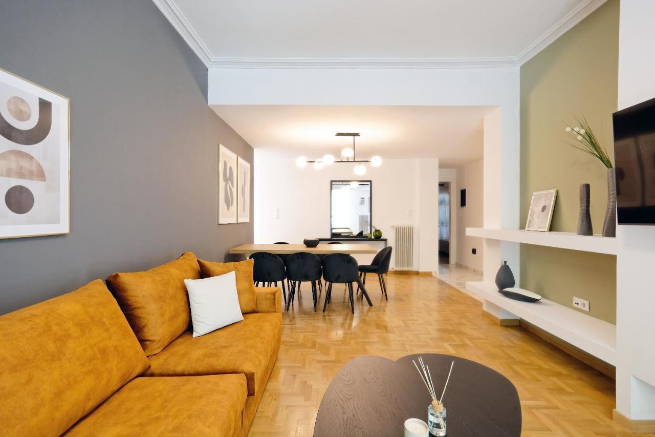 Elegant Big Apartment In Athens Center With Balcony Extérieur photo