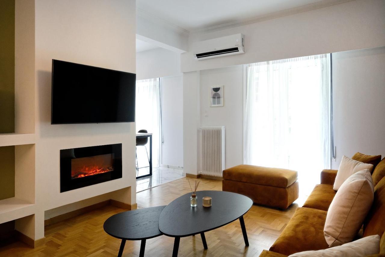 Elegant Big Apartment In Athens Center With Balcony Extérieur photo